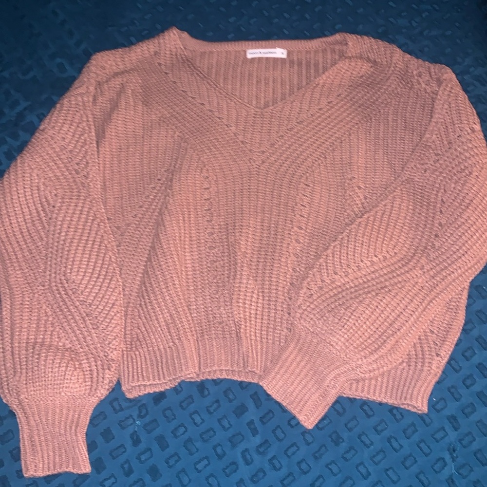 Mauve sweater